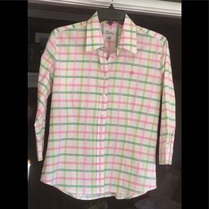 ~LILLY PULITZER MULTI COLORED BLOUSE~